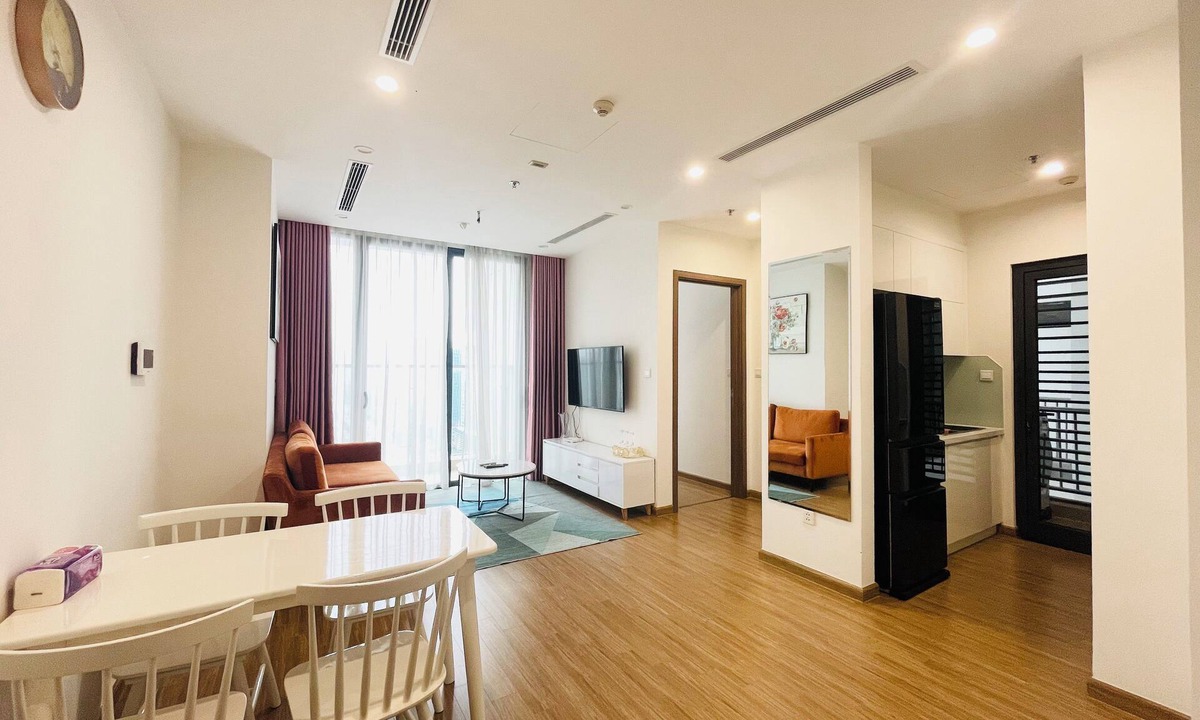 Tu Liem Condo | 1BR - Luxury Apartment, Private with balcony