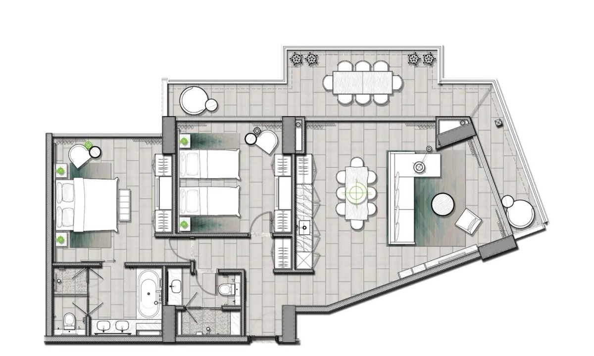 Cam Lam Apartment | 2 bedroom apt, Alma Resort 5*, Long Beach, Cam Ranh, Nha Trang