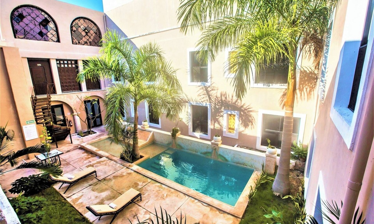 Centro Hotel | 4 Units Double Beds | Pool | Centro Mérida Near Parque Santa Lucia