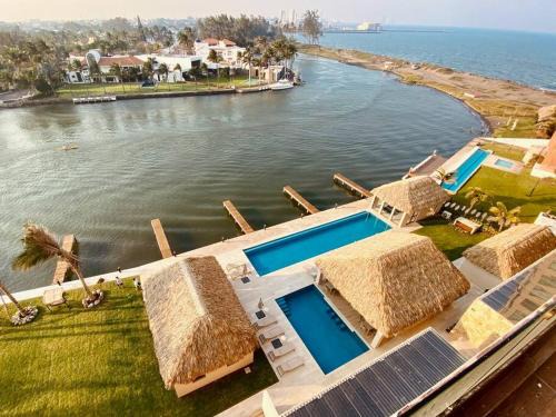 Boca del Rio Apartment | Acogedor con 2Tvs 3 albercas, gym y ludoteca en Piso 10
