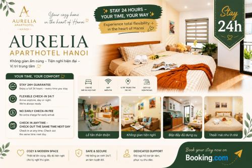 Quang An Apartment | Aurelia Aparthotel Hanoi - 24 Hours Stay - Flexible Check-in time