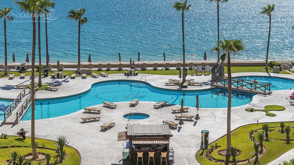 Puerto Penasco Apartment | Beachfront Upper Floor Luxury Condo - Sonoran Spa N404 1 BR 1 BA Next to the Pool, High Speed Wi-Fi