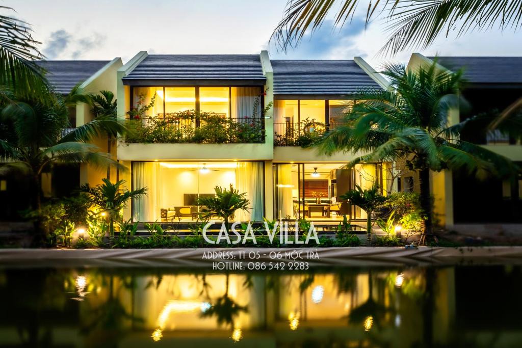 Cam Ha Villa | Biệt thự Casamia Calm Hội An 200m2 sang trọng view sông, có bể bơi riêng
