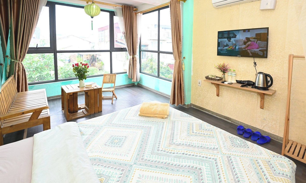 Old Quarter House | Bright/Hanoi style/Old quarter/3 mins walk to Hoan Kiem Lake/6private RS/*20 pax