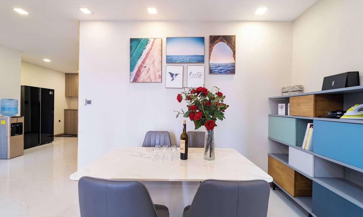 Hang Xanh Condo | Căn hộ 3 phòng ngủ hiện đại| Tầm nhìn ra sông,Chỉ 5 phút đến công viên giải trí!