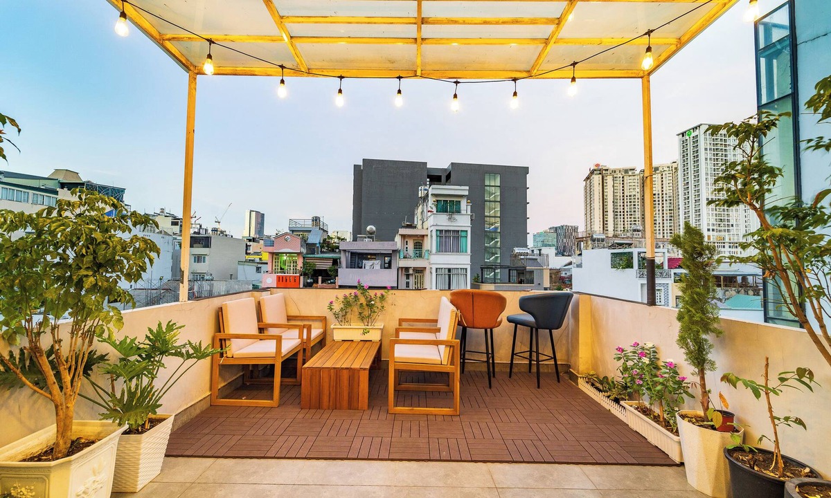 Bach Dang Riverside Apartment | Cute D1 Hideaway - Rooftop - Walk to Bui Vien 8 mins