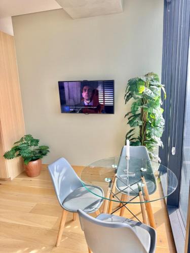 Reforma Apartment | Espectacular Estudio en University Tower Reforma 2 camas dobles 4 personas