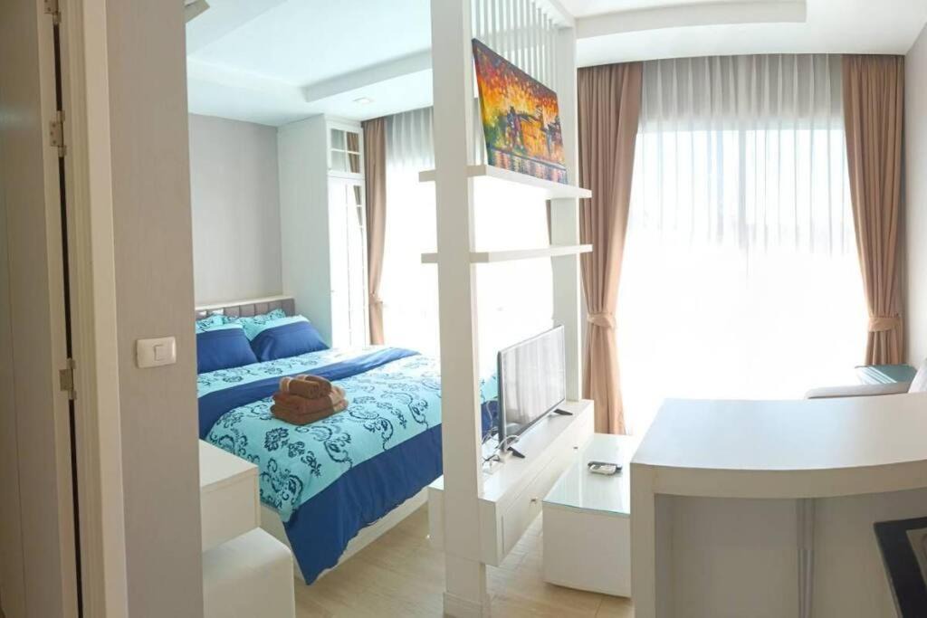 Saen Suk Apartment | Fluffy bed and seaview @Bangsaen