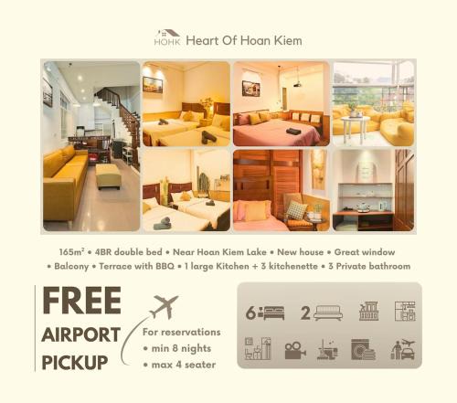 Hang Bai House | Heart Of Hoan Kiem RARE 4BR large cozy private house center max 14pax