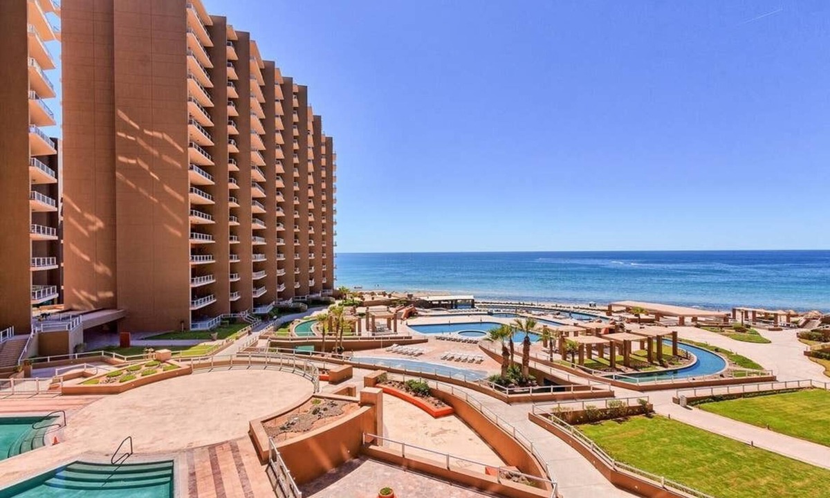 Puerto Penasco Resort | Low-Floor 2BR/2BA Las Palomas Ocean View Condo – Just Steps Away from the Pools
