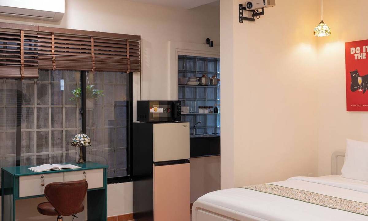 Phuong 6 Apartment | lynhapartment slow vibes warm studio projector in Truong Quyen District 3