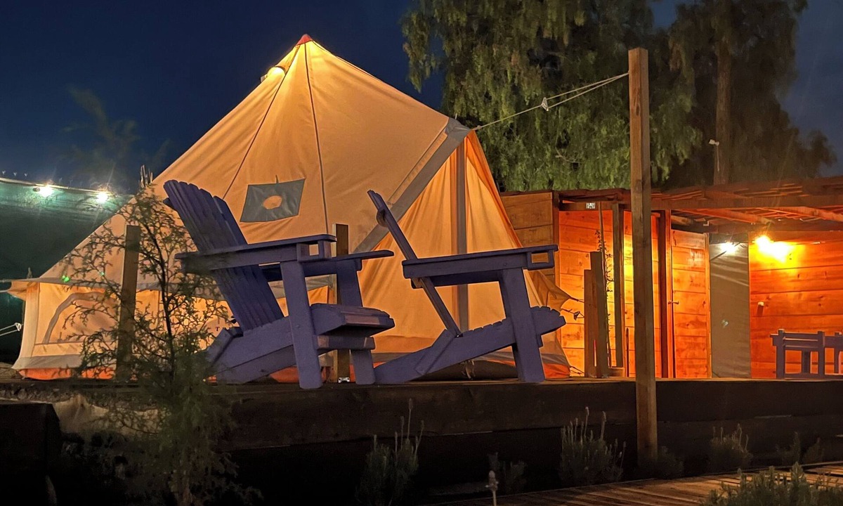 Texcoco de Mora RV Rental | Magical night at Glamping Rincón de Lavanda