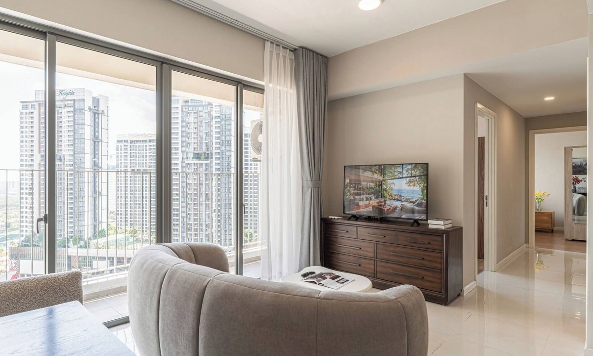 Thao Dien Apartment | Nice stay next to Thao Dien area, 3brs, 5min to MRT, central