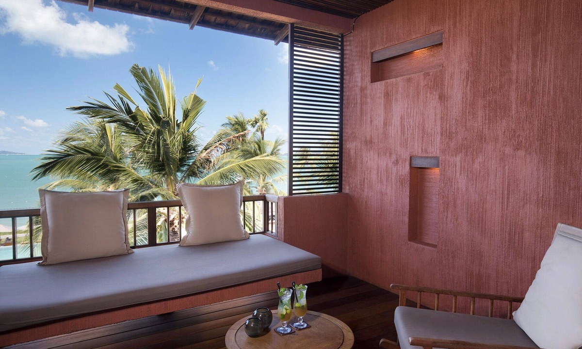 Bophut Hotel | Oceanfront Retreat with Balcony, Pool, Gym & Stunning Sunset Views