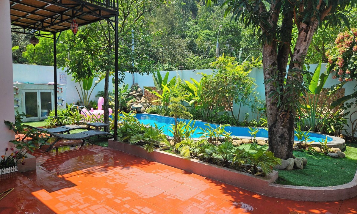 Tho Quang Beach Villa | Peaceful villa Đà Nẵng-Sơn Trà Moutain view-2bedroom -Pool- Nearbeach- Steambath