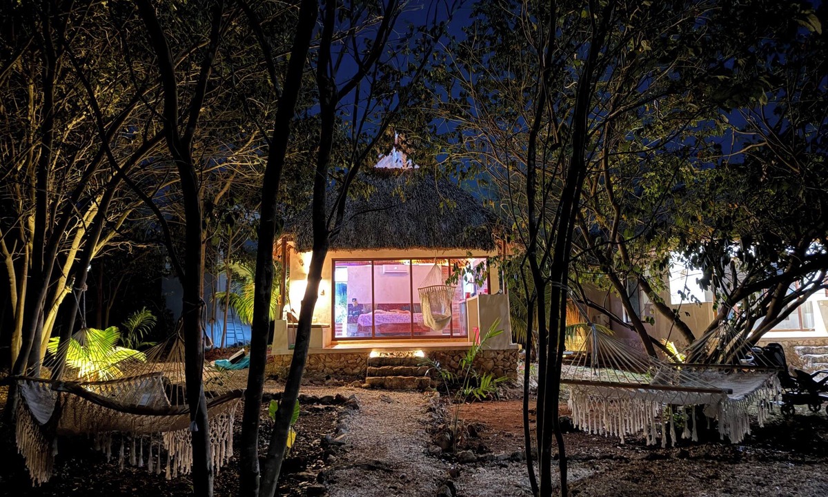 Izamal Cabin | Quiet Mayan Magic Town Retreat: Wake to Birds & Open-Air Serenity