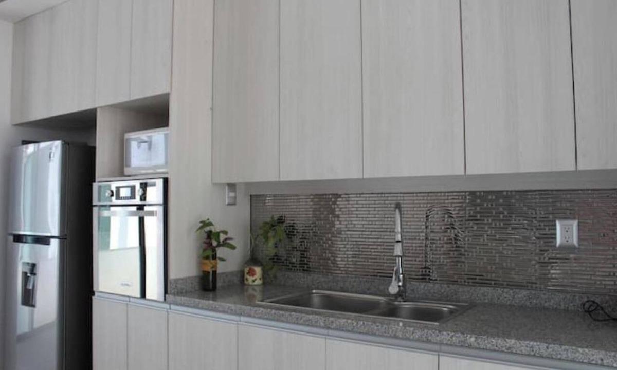 Queretaro Apartment | Spacious ground-floor apartment with an indoor fireplace.
