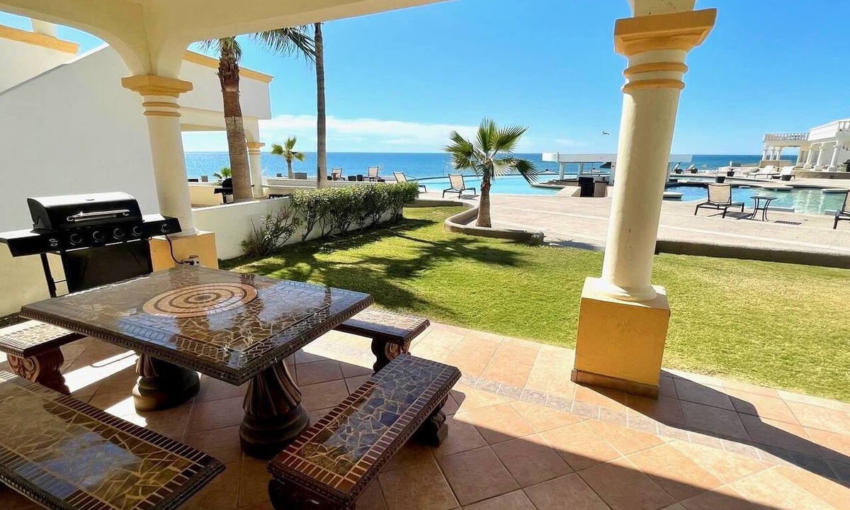 Sandy Beach Villa | Stunning 4 Bedroom Beach Villa on Sandy Beach at Las Palmas Beachfront Resort V6
