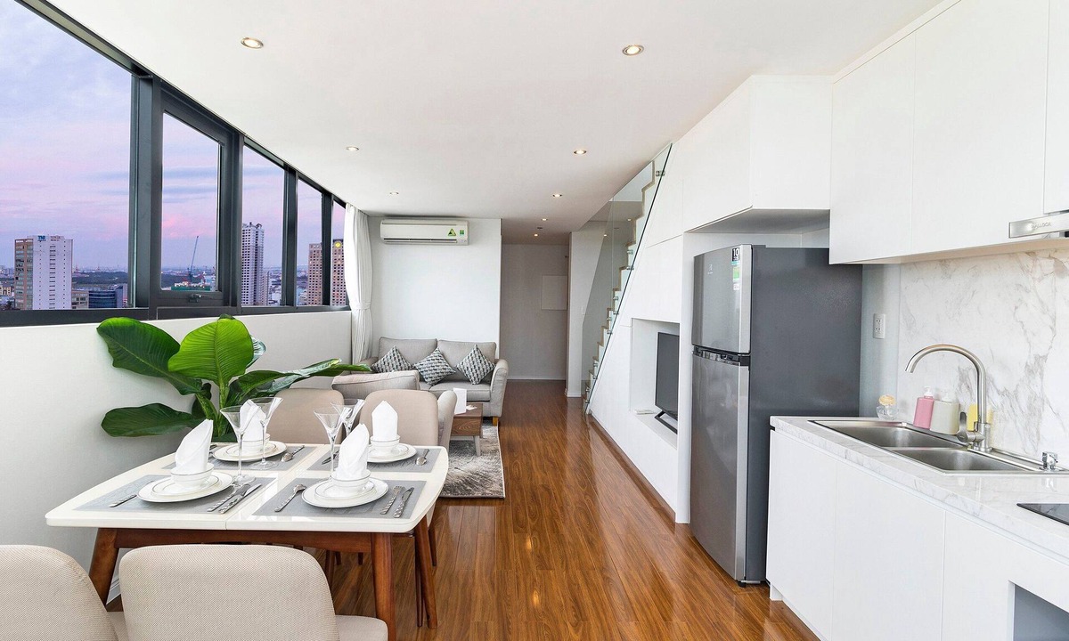 Nguyen Thai Binh Apartment | Sunrise Loft Penthouse - Ben Thanh Tower