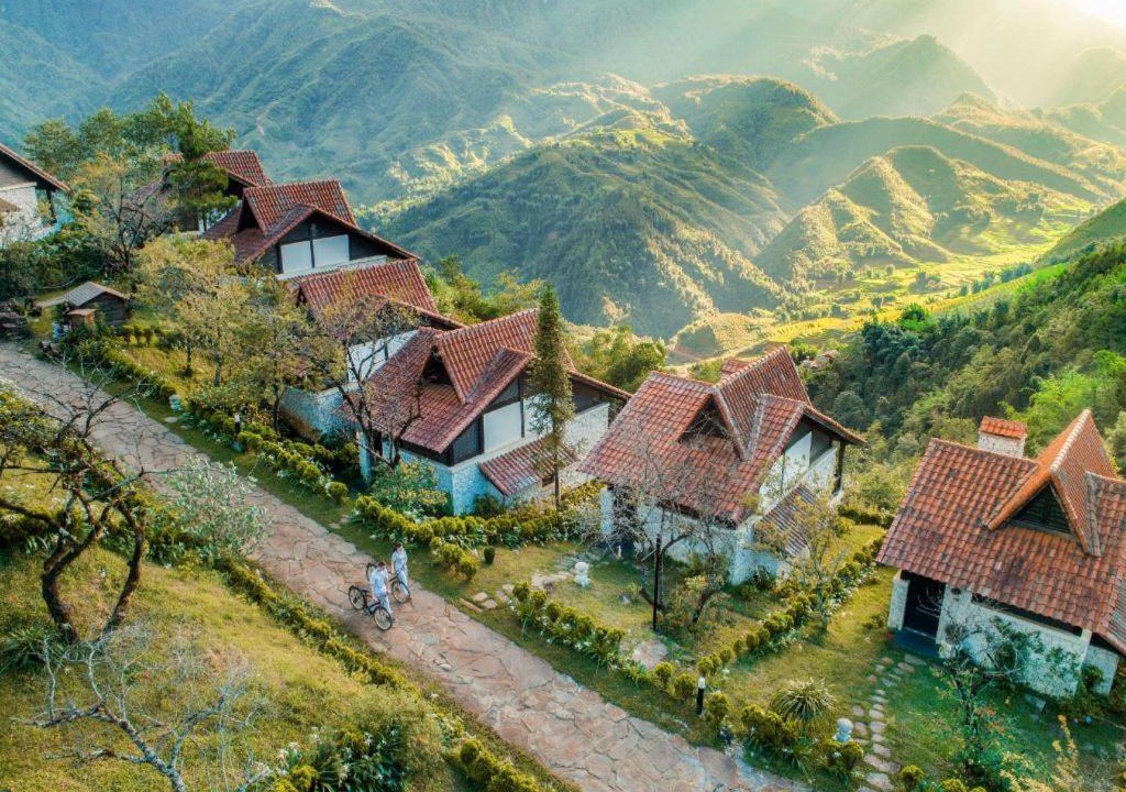 Sa Pa Apartment | Villa 2 ngu Panorama View khu quan the Sapa Jade Hill