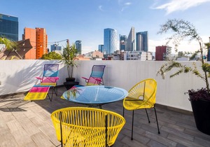 Awesome 2BR apt w/ its own pvt rooftop near "El Ángel" in Ciudad de México