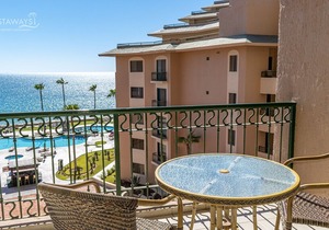 Beachfront Upper Floor Luxury Condo - Sonoran Spa N404 1 BR 1 BA Next to the Pool, High Speed Wi-Fi in Puerto Peñasco