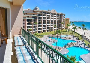 Beachfront Upper Floor Luxury Condo - Sonoran Spa W504 2 BR 2 BA Next to the Pool, High Speed Wi-Fi in Puerto Peñasco