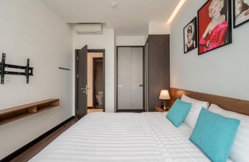 Thu Thiem Apartment | 1 large elegant bedroom in Tillia - Empire City