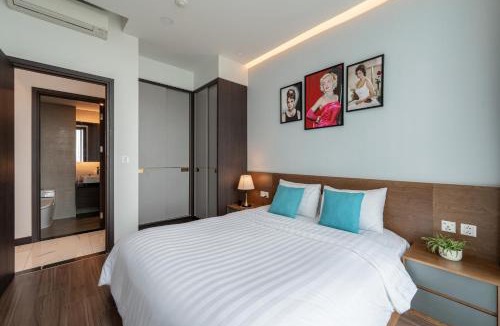 Thu Thiem Apartment | 1 large elegant bedroom in Tillia - Empire City