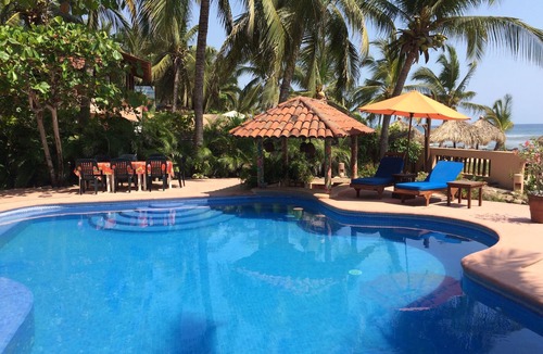 Troncones Condo | 1BR. Beachfront Bliss - Troncones - Perfect for Two - on the beach