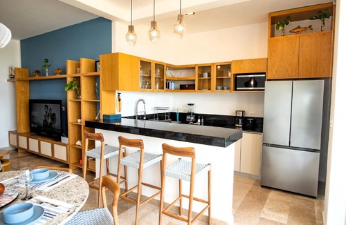 Telchac Puerto Apartment | 2BR beach Condo with 5 stars amenities in Telchac