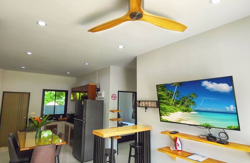 Na Thon House | 3-bedroom house Kokini with pool 3 min to the beach