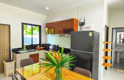 Na Thon House | 3-bedroom house Kokini with pool 3 min to the beach