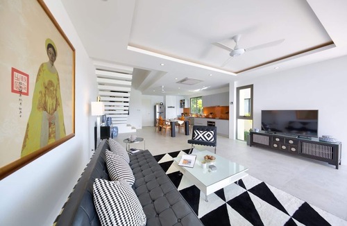 Moo 5 Villa | 3BDR Family&Friends Private Villa Infinity Pool Oceanview 5min Walk to the Beach