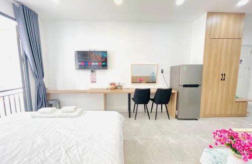 An Phu Apartment | 403 Kiwi Studio With Kitchen & Balcony