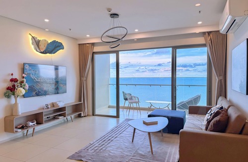 Thang Tam Apartment | 5 minute walk to the beach - Apartment with Sea View - Bathtub - Free pool