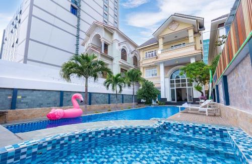 Thang Tam Villa | Amy Villa 6 - Bida - Karaoke - Phòng Xông Hơi - 8 Phòng Ngủ - Gần Biển