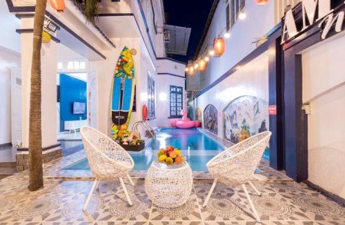 Thang Tam Villa | Amy Villa 7 - Bida - Karaoke - Phòng Xông Hơi - Gần Biển Bãi Sau - 6 Phòng Ngủ