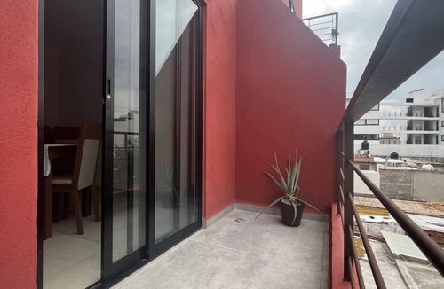 San Luis Potosi Apartment | Apartment on a Private Street with Parking Gym, Terrace, Playroom, Pet-Friendly