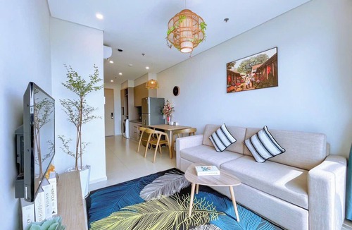 Thang Tam Condo | Apt TheSong 1Br corner job ,nice view, lake