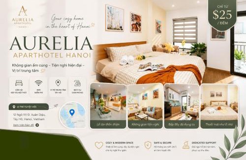 Quang An Apartment | Aurelia Aparthotel Hanoi - 24 Hours Stay - Flexible Check-in time