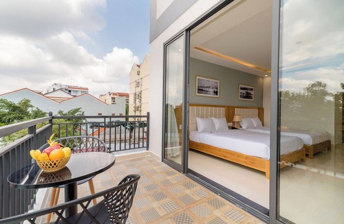 Hoi An City Centre Villa | Babylon Villa Hoi an, Famiy room for 4 people, 10míns to town and An Bang beach