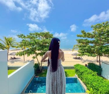 Phuoc Thuan Villa | Beachfront 4 Bedrooms private pool villa Sanctuary Ho Tram resort