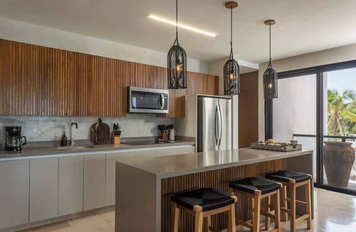 Tulsayab Apartment | Beachfront Apartment at Tankah 52 | Pool, 24/7 Security & Tranquil Stay