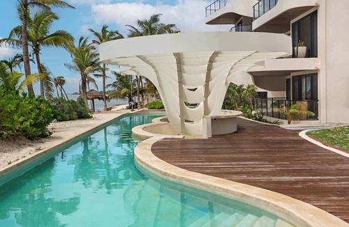Tulsayab Apartment | Beachfront Apartment at Tankah 52 | Pool, 24/7 Security & Tranquil Stay