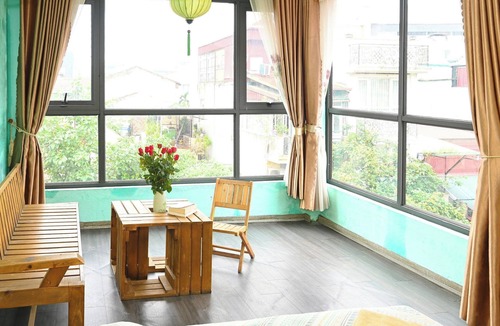 Old Quarter House | Bright/Hanoi style/Old quarter/3 mins walk to Hoan Kiem Lake/6private RS/*20 pax