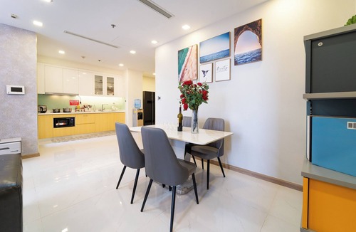 Hang Xanh Condo | Căn hộ 3 phòng ngủ hiện đại| Tầm nhìn ra sông,Chỉ 5 phút đến công viên giải trí!