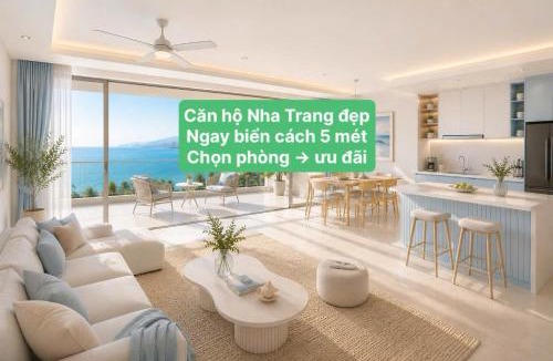 Tran Phu Beach Apartment | Căn Hộ Nha Trang LN View Biển - Gần Biển Cách Biển 5 mét