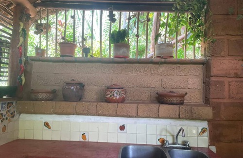 San Francisco Cottage | Cabaña Armonía, 6 personas + cocina + alberca + WIFI