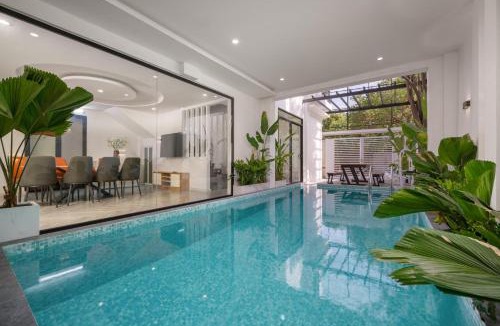 An Hai Đong Villa | Cam On Luxury Pool 4BR Villa by the Beach, Free Airport Pickup